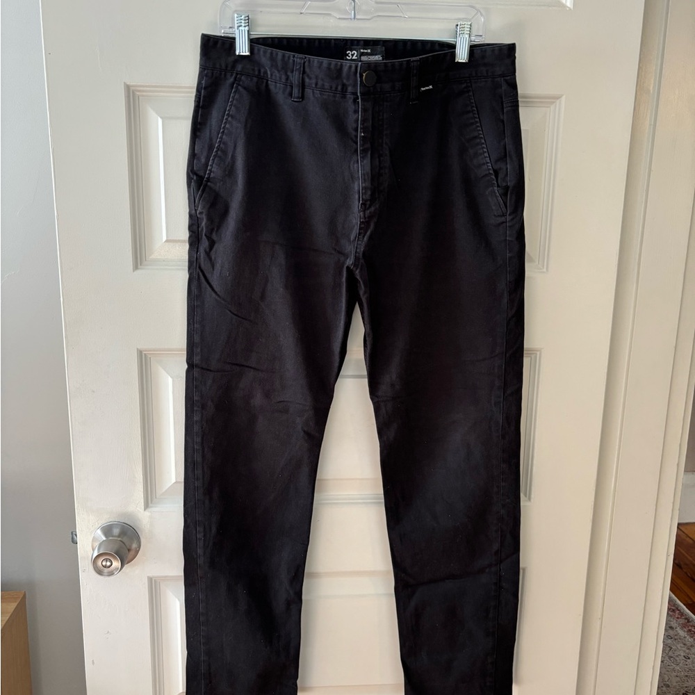 Hurley Men's Black Chinos